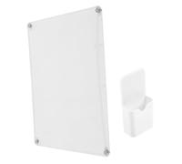 LOLIPPYY Tableau Organisation Magnétique Acrylique Tableau Effaçable Transparent pour Réfrigérateur Planning Mural Réutilisable avec Surface Lisse pour Notes et Listes
