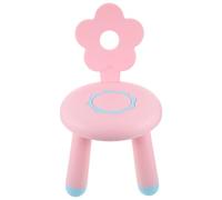 LOLIPPYY Tabouret pour Tout-Petits en Plastique Épais Petit Siège Stable et Portable Taille Adaptée aux Garçon et Filles Couleur Pêche Vive Marchepied Pratique pour Se Chausser la