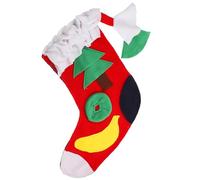 LOLIPPYY Tapis Renifleur Chien Forme Chaussette de Noël Tapis Éveil Chiots Antistress Lent pour Moyens et Grands Chiens et Jeu pour Chiots