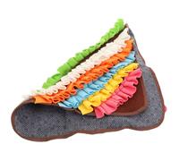 LOLIPPYY Tapis Renifleur pour Chiens Et Chats Tapis Alimentation Lente Anti-dérapant Entrée Olfactive pour Chiots Fouille pour Éducation Nutrition