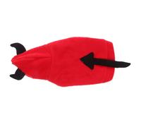 LOLIPPYY Tenue de Transformation de Pet Devil Dame Vêtements pour Chiens d'halloween Costume de de Chiot Costumes d'halloween Chien Compagnie Peluche Rouge