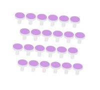 LOLIPPYY Têtes De Meulage Lime à Ongles Électrique Pour Bébé 24 Pièces Taille 6-12 Mois En Papier De Verre Violet Accessoires Universels Pour Soin Des Ongles Bébé