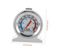LOLIPPYY Thermomètre Four Acier Inoxydable Lecture Instantanée Indicateurs Bicolores pour Cuisson Précise