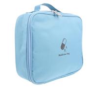 LOLIPPYY Trousse Médicale de Voyage en Tissu Oxford pour Conservation, Usage Longue Durée et Fermeture Complète, pour Activités en Plein Air et Voyages