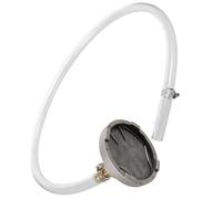 LOLIPPYY Tuyau D'aspiration de Débris Unidirectionnel Industriel Filtre à Membrane en Inox 304 et Raccords Aluminium G1/2, Accessoire Pompe Diaphragme pour Filtration