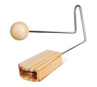 LOLIPPYY Vibraslap Rythmique Sonore Distinctif en Bois Instrument de Percussion Fêtes pour Musiciens Professionnels Scène