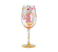 Lolita Enesco Verre à vin Happy 40th Birthday