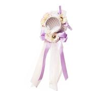 Lolita Souples Fille Ruban Bowknot Streamer Chapeau Haut Chapeau Bonnet, Banquet, Fête Cosplay Costume Pinces à Cheveux Coiffe (Violet)