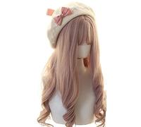 Lolita Sweet French Beret Cap Mignon Bow Painter Hat Kawaii Preppy Style Femme Décontracté pour Les Filles