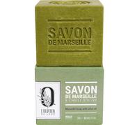 LEOS - Savon de Marseille - Recette Traditionnelle - 100% Naturel - Multifonctions - Cube de savon - Sans parfum sans colorant - Made in France - 350g