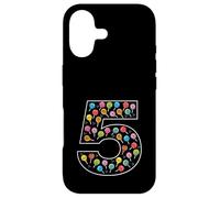 Lollipop 5e Anniversaire 5 Ans garçons Filles Coque pour iPhone 17