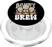 Lollipop Candy Crew Rainbow Halloween Costume Funny PopSockets PopGrip pour MagSafe