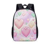 Lollipop Candy Land Sac à dos 43,2 cm Rose vif Bleu Pour filles Cartable Graphique Fantaisie, 03, L, Minimaliste