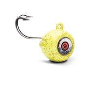 LOLLIPOP LURES ZOKA Ball Jig Solid et système d'appât Live Bait ZOKA 220G-EXTRA Power Glow Sparkle Yellow
