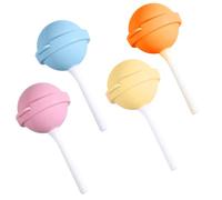 Lollipop Molds Silicone, Lollipop Making Kit, 1.77x1.77x3.94 Inches 4 Pieces Reusable Easy Release Moulds, Whiskey Bar Supplies Maker for Chocolate, Fondant, Cakesicles, Dessert