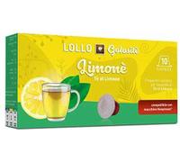 Lollo Box Golositè Capsules de boisson Limoné, thé au citron, compatible avec le système de capsules Nespresso, 10 capsules