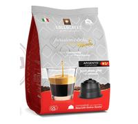Lollo Caffè Capsules Café Mélange Argent – Compatibles avec Nescafé Dolce Gusto®