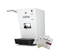 Macchina à Cialde LOLLINA PLUS Bianco + 40 Cialde Bianco Satinato Lollo Mix Classica G
