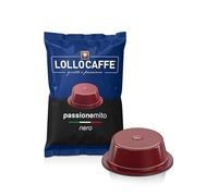 LOLLO CAFFÈ - PASSIONEMIO NERO - Box 100 CAPSULES COMPATIBLES A MODO MIO 7.5g