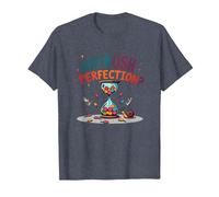 Lollygagging : Why Rush Perfection? Citation Amusante Slow Life T-Shirt, Homme, Bleu Chiné, XL