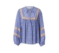 Lollys Laundry Chemisier 'Teel' bleu / orange / blanc, Taille L