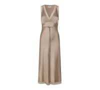 Lollys Laundry - ClariLL Midi Dress - Femme - Robes - Beige - Taille: 44 FR