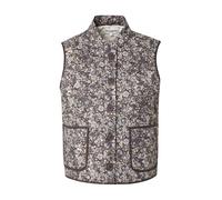 Lollys Laundry Gilet 'Cairo' bleu-gris / bleu clair / noir / blanc, Taille XL