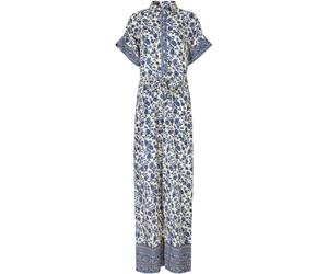 Lollys Laundry - MathildeLL Jumpsuit - Femme - Combinaisons et Ensembles - Bleu - Taille: 40 FR