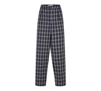 Lollys Laundry - Pantalon Bleu Foncé en Coton Polyester - Femme - Pantalons - Multicolore - Taille: 42 FR
