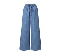 Lollys Laundry Pantalon gentiane / blanc, Taille 34