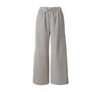 Lollys Laundry Pantalon 'Liam' noir / blanc naturel, Taille 36