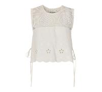 Lollys Laundry - Portobelloll Top - Femme - Tops - Blanc - Taille: 40 FR