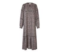 Lollys Laundry - Robe Maxi Noire Lavée - Femme - Robes - Multicolore - Taille: 42 FR