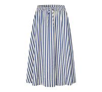 Lollys Laundry - RoLL Midi Skirt - Femme - Jupes - Bleu - Taille: 36 FR