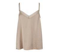 Lollys Laundry - Sleeveless Top - Femme - Tops - Beige - Taille: 42 FR