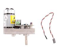 LOLPALONE ASMC-04A Servo Numérique Super Torque DC12V-24V 300 ° Max Direction Modèle pour Avion pour Servo Manipulateur Robot Taille