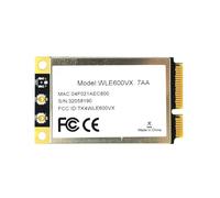 LOLPALONE WLE600VX Carte PCI Express double bande 2,4 GHz 5 GHz 802.11ac/Abgn Mini PCI Express MIMO 2x2 WAVE 1 module de carte WiFi Atheros QCA9882