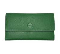 LOLUNA® Compagnon de Voyage Multifonction Tout en Un, Porte chéquier, Carte, Monnaie et identité - idée Cadeau Noël, fête, Anniversaire - Vert