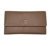 LOLUNA® Compagnon de Voyage Multifonction Tout en Un, Porte chéquier, Carte, Monnaie et identité - idée Cadeau Noël, fête, Anniversaire - Taupe