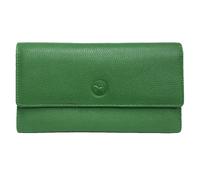 LOLUNA® Compagnon de voyage multifonction tout en un, porte chéquier, carte, monnaie - idée cadeau, fête, anniversaire (Vert)