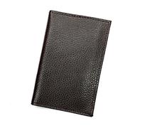 LOLUNA® Etui Carte Grise Cuir, permis Conduire Voiture + étui Carte RFID, identité, Assurance, 4 Volets, Plusieurs Couleur Homme et Femme - Chocolat