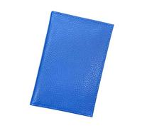 LOLUNA® Etui Carte Grise Cuir, permis Conduire Voiture, identité et Assurance - 4 Volets - Plusieurs Couleur Homme et Femme (Bleu Clair)