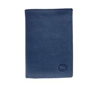 LOLUNA® Grand Classique Portefeuille Homme en Cuir Multi Cartes Protection RFID Blocage - idée Cadeau Noël, fête, Anniversaire - Bleu