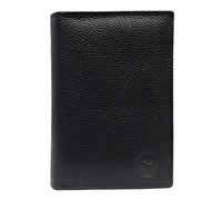 LOLUNA® Grand Portefeuille Classique en Cuir Vachette Souple 4 Volets Pratique pour Placer Carte Grise - permis - identité - Cartes - Billet - Monnaie - Idée Cadeau pour Homme et Femme - Noir