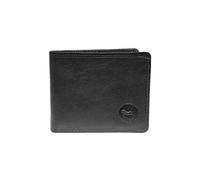 LOLUNA® Petit Portefeuille Italien Homme en Cuir Protection RFID Blocage - Format Carte crédit - idée Cadeau Noël, fête, Anniversaire - Noir