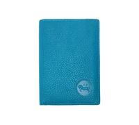 LOLUNA® Porte carte cuir, RFID, 3 volets, 9 cartes, Compact, Mini Portefeuille, billet, identite, permis, Homme / Femme (Turquoise)