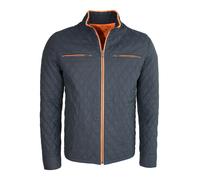 LOLUS Veste mi-saison 'Albert' bleu nuit / orange, Taille 5XL