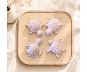Lolydol Diffuseurs de Parfum en Plâtre Céramique, Forme Tortue, Artisanal, 4 Pièces, Diffusion Naturelle sans Électricité Fabriqué en France - Décoration Maison, Bureau, Voiture