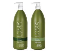 Loma Hair Care Shampooing nourrissant et revitalisant duo, 935,5 g