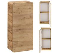 Lomadox Meuble de salle de bain mural en chêne Wotan Nb, 1 porte, 35 x 75 x 22 cm